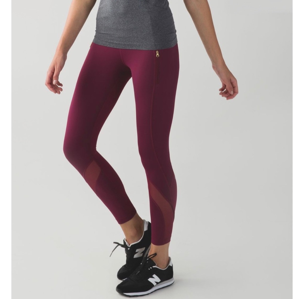 Lululemon Dashing Purple Leggings